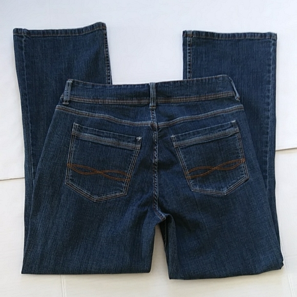 Riders by Lee Mid-Rise Boot Cut Jeans 10P Blue - Picture 9 of 16